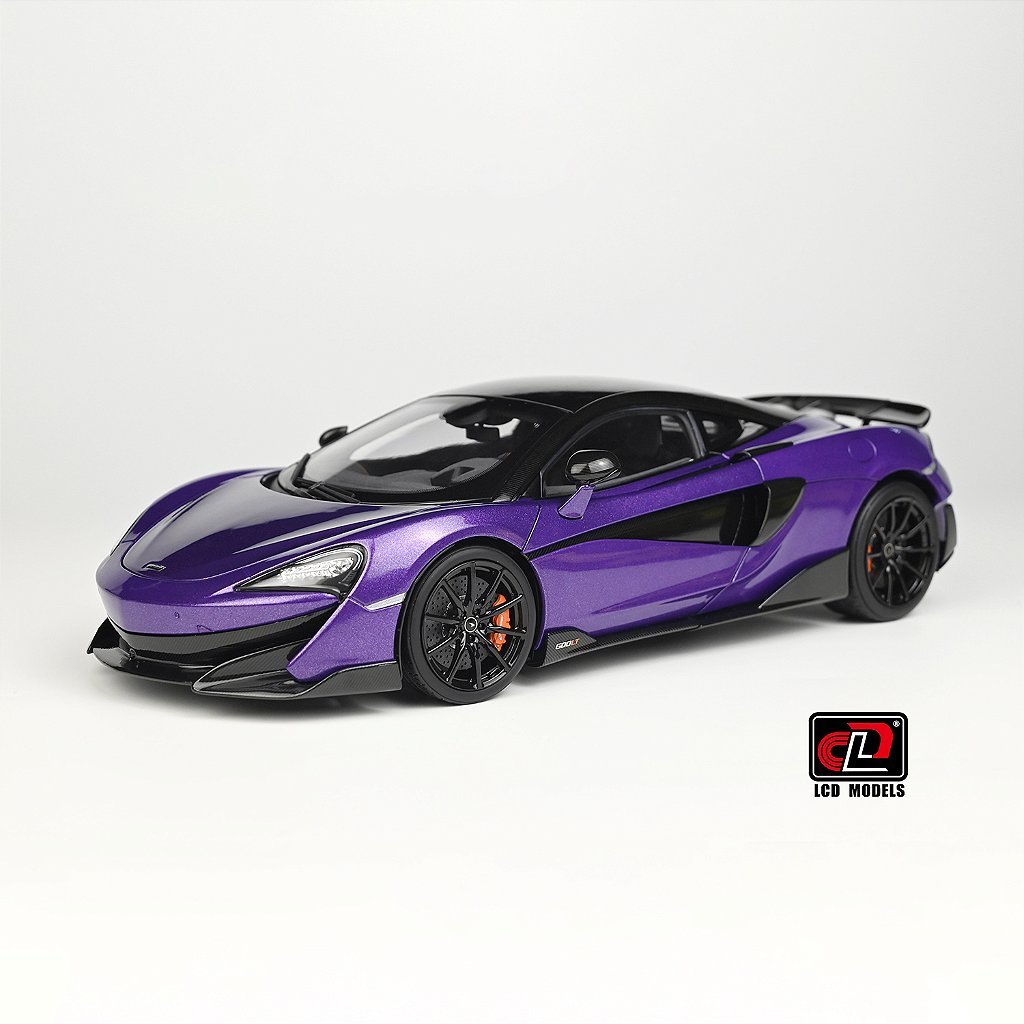 McLaren 600LT 1:18 LCD Models Purple - 20 anos! Loja on-line de