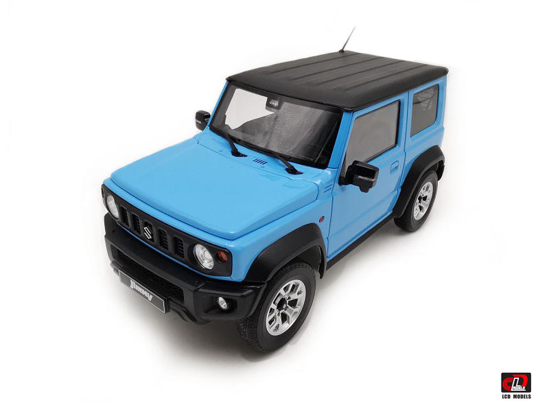 Suzuki Jimny Sierra 1:18 LCD Models Azul - 20 anos! Loja on-line