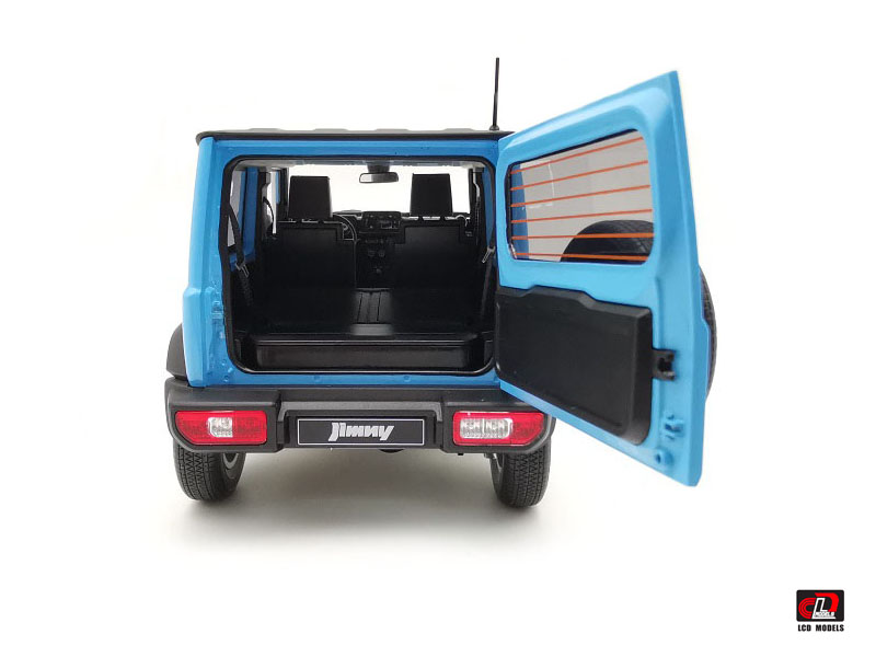 Suzuki Jimny Sierra 1:18 LCD Models Azul - 20 anos! Loja on-line