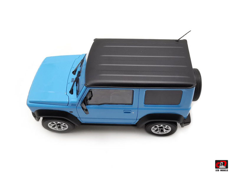 Suzuki Jimny Sierra 1:18 LCD Models Azul - 20 anos! Loja on-line
