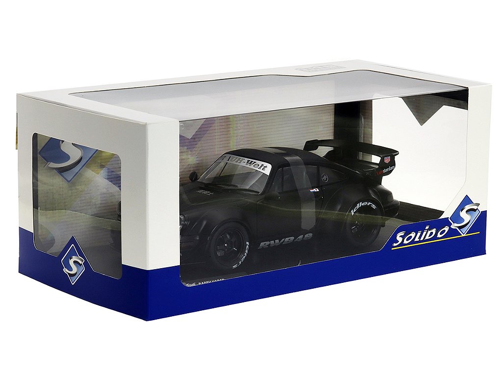 RWB - DARTH VADER ミニカー 1/18 Porsche 911 (964) RWB Rauh-Welt Darth Vader 1:18 Solido - 20 anos