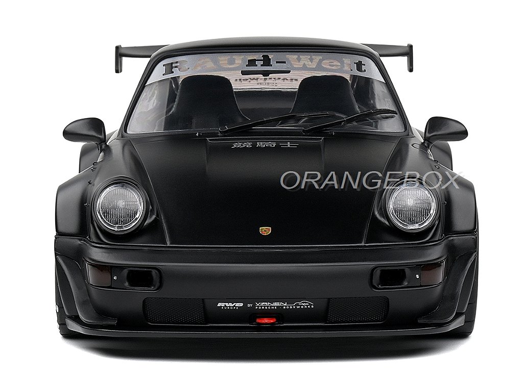 Porsche 911 (964) RWB Rauh-Welt Darth Vader 1:18 Solido - 20 anos