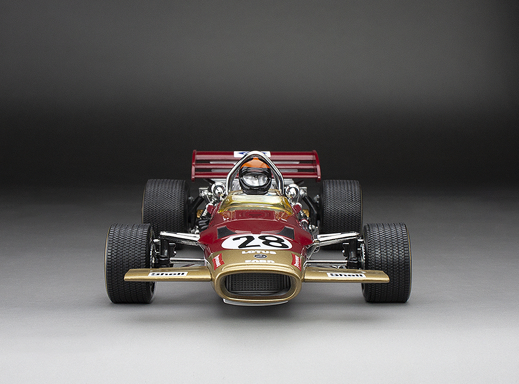 Fórmula 1 Lotus 49C Emerson Fittipaldi Gp British 1970 1:18