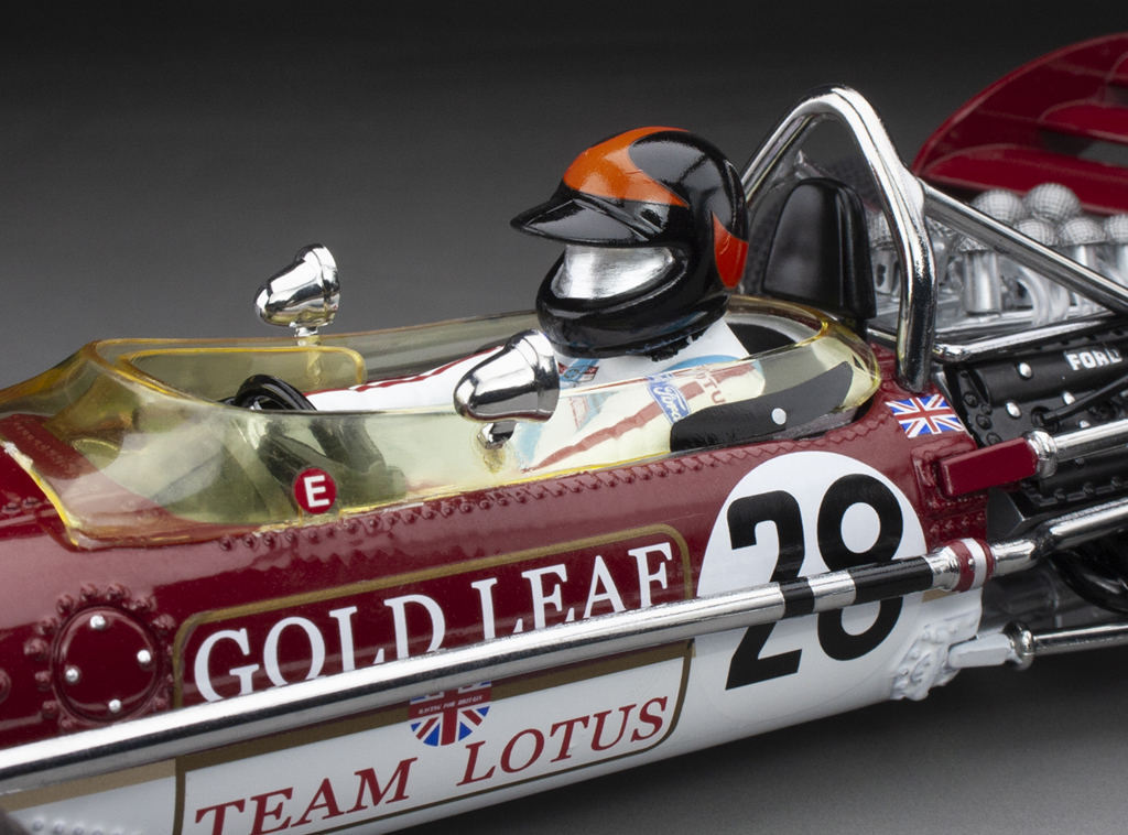 Fórmula 1 Lotus 49C Emerson Fittipaldi Gp British 1970 1:18