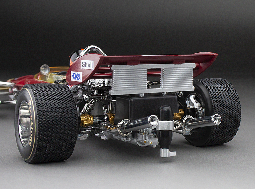 Fórmula 1 Lotus 49C Emerson Fittipaldi Gp British 1970 1:18