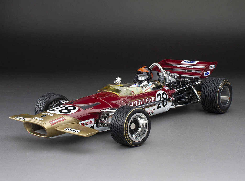 Fórmula 1 Lotus 49C Emerson Fittipaldi Gp British 1970 1:18