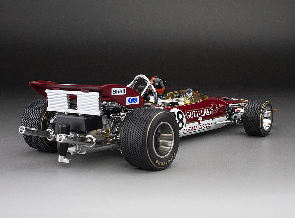 Fórmula 1 Lotus 49C Emerson Fittipaldi Gp British 1970 1:18