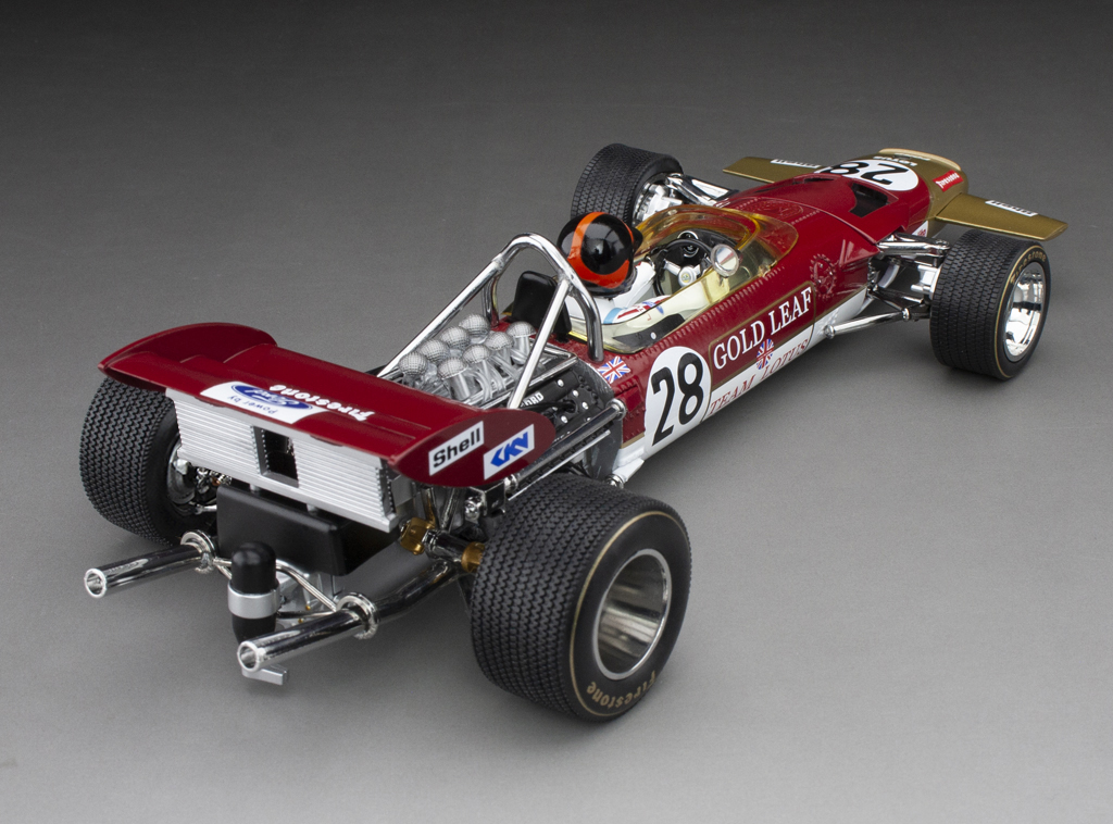 Fórmula 1 Lotus 49C Emerson Fittipaldi Gp British 1970 1:18