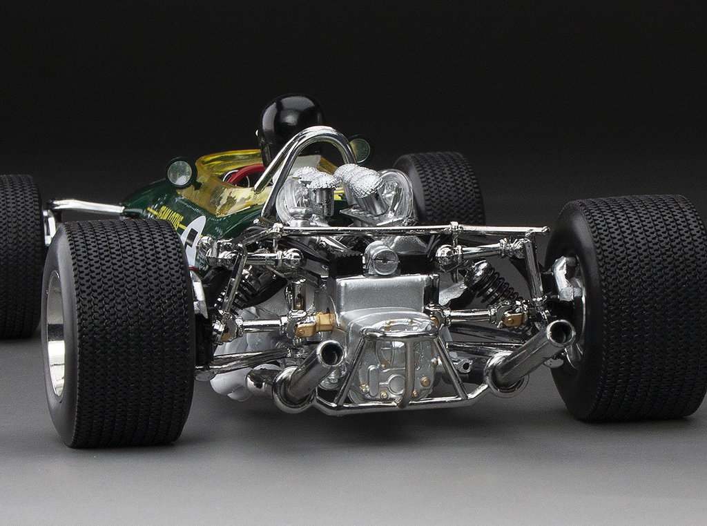 Fórmula 1 Lotus 49C Jim Clark Winner Gp USA 1967 1:18 Quartzo - 20