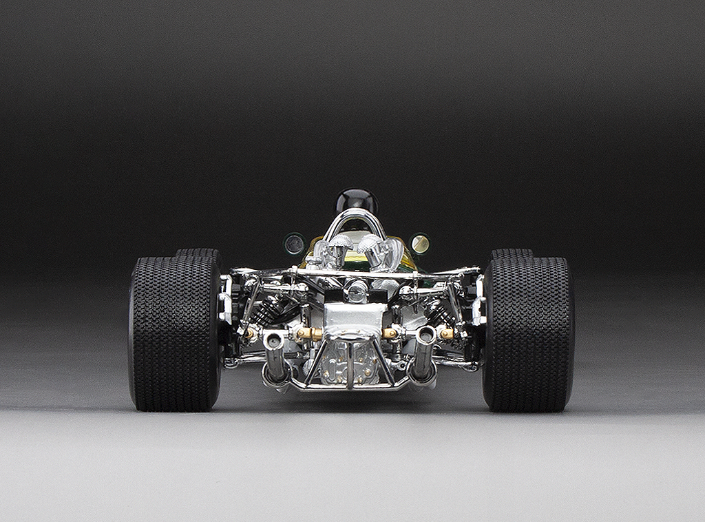 Fórmula 1 Lotus 49C Jim Clark Winner Gp USA 1967 1:18 Quartzo - 20