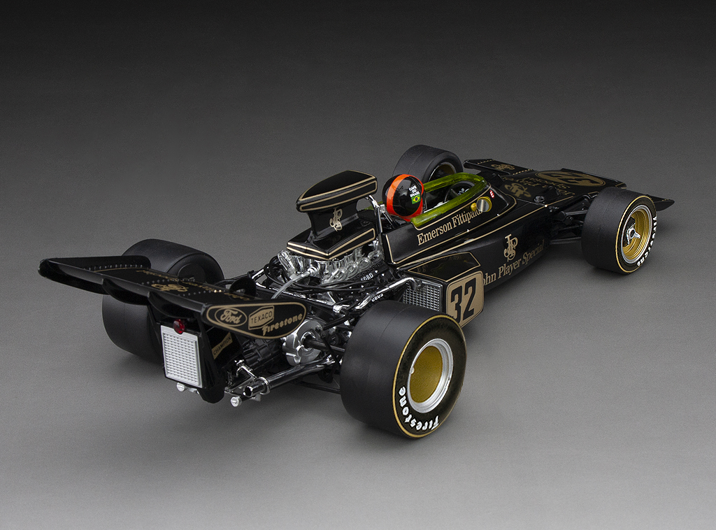 Fórmula 1 Lotus 72D Emerson Fittipaldi Winner Gp Belgian 1972 1:18
