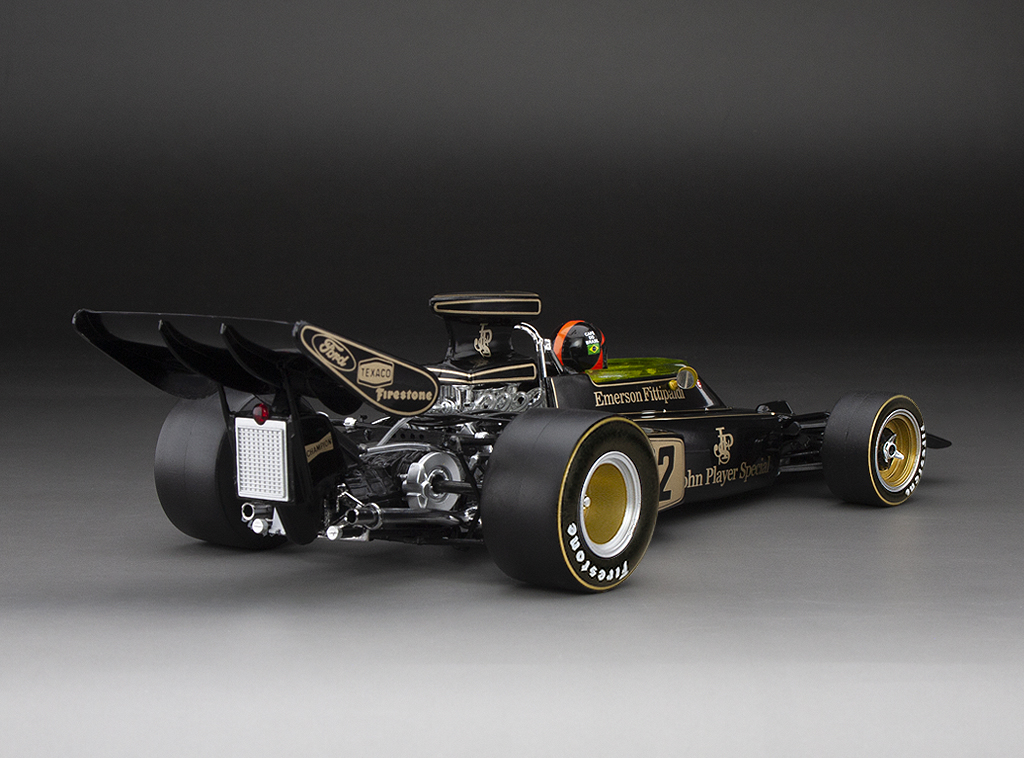 LOTUS 72D Emerson Fittipaldi 1972 - 1:43 F1 MINIATUR MODELLAUTO FD005