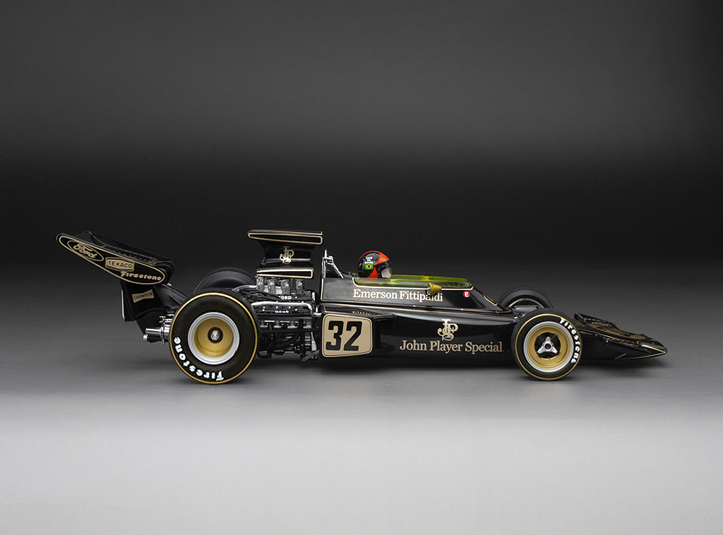 Fórmula 1 Lotus 72D Emerson Fittipaldi Winner Gp Belgian 1972 1:18