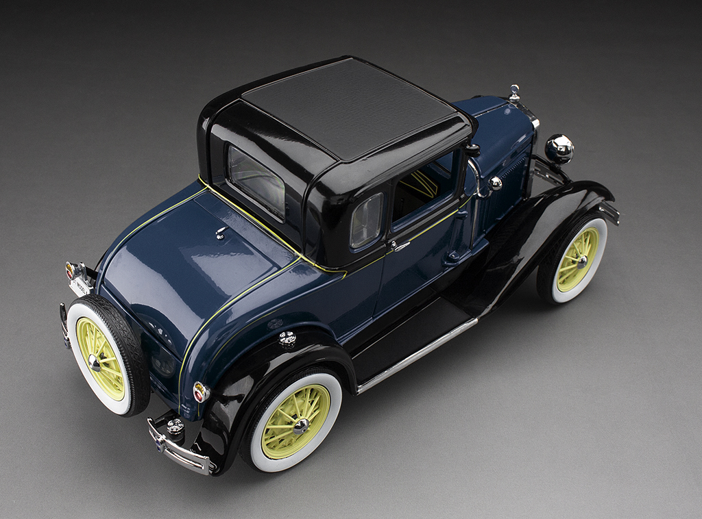Ford Model A 1931 Coupe Sunstar 1:18 Azul - 19 anos! Loja on-line