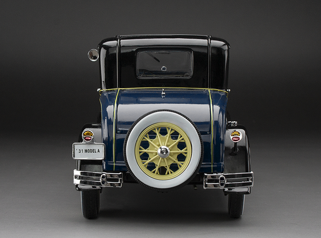 ★ 31 FORD MODEL A ★ 31 フォード モデルA ★ 1/18 Ford Model A 1931 Coupe Sunstar 1:18 Azul - 19 anos! Loja on-line