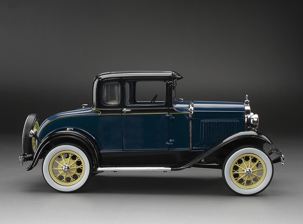 Ford Model A 1931 Coupe Sunstar 1:18 Azul - 20 anos! Loja on-line