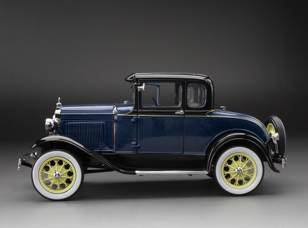 Ford Model A 1931 Coupe Sunstar 1:18 Azul - 20 anos! Loja on-line