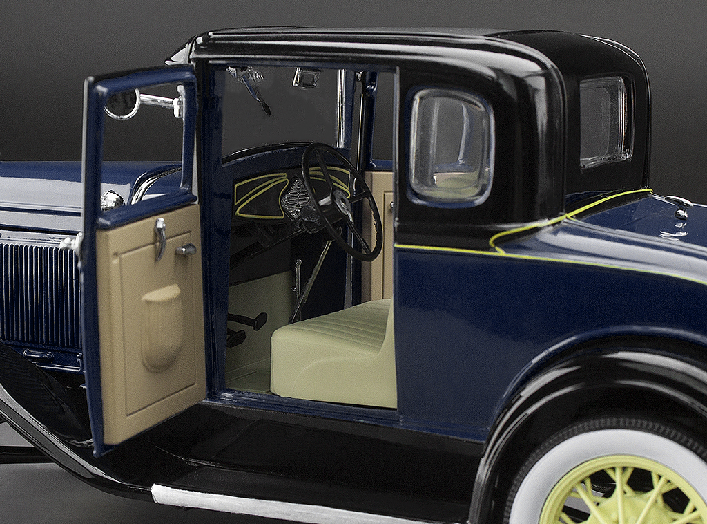 Ford Model A 1931 Coupe Sunstar 1:18 Azul - 20 anos! Loja on-line