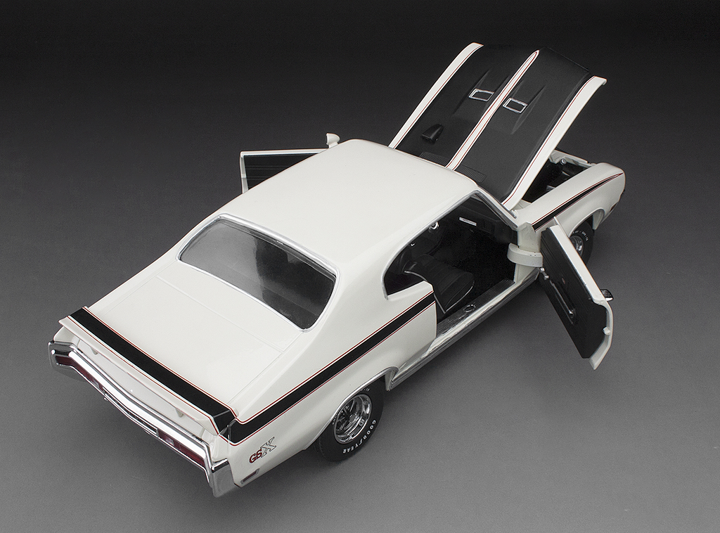 ミニカー s2019 CLASSIC L WORKS 1970 BUICK GSX Buick GSX 1970 1:18 Sunstar Branco - 20 anos! Loja on-line de