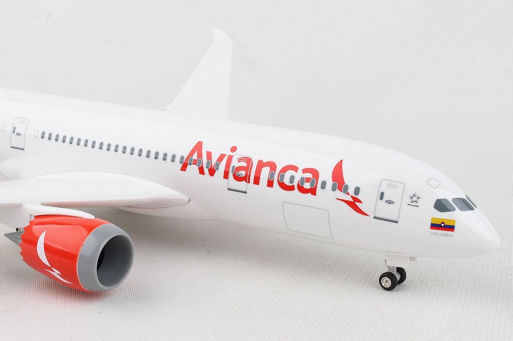 Avião Avianca New Livery B787-8 1:200 Skymarks - 20 anos! Loja on