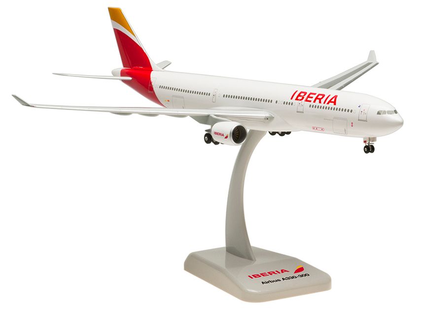 Avião Airbus A330-300 Iberia 1:200 Hogan - 20 anos! Loja on-line