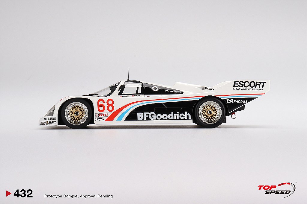 Porsche 962 BF Goodrich 1986 IMSA Road America 500 Miles 1:18