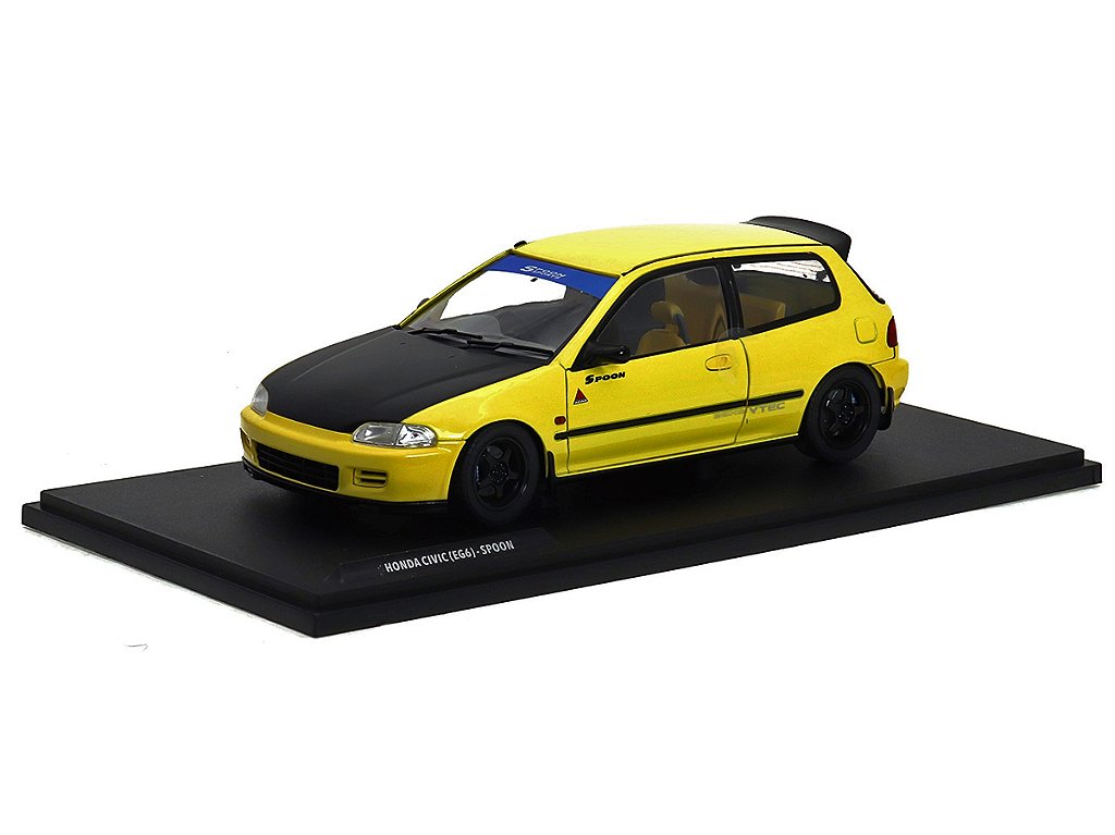Honda Civic (EG6) 1991 1:18 Solido Amarelo - 20 anos! Loja on-line
