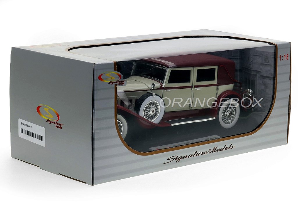 Packard Eight LeBaron 1930 1:18 Signature Models - 20 anos! Loja