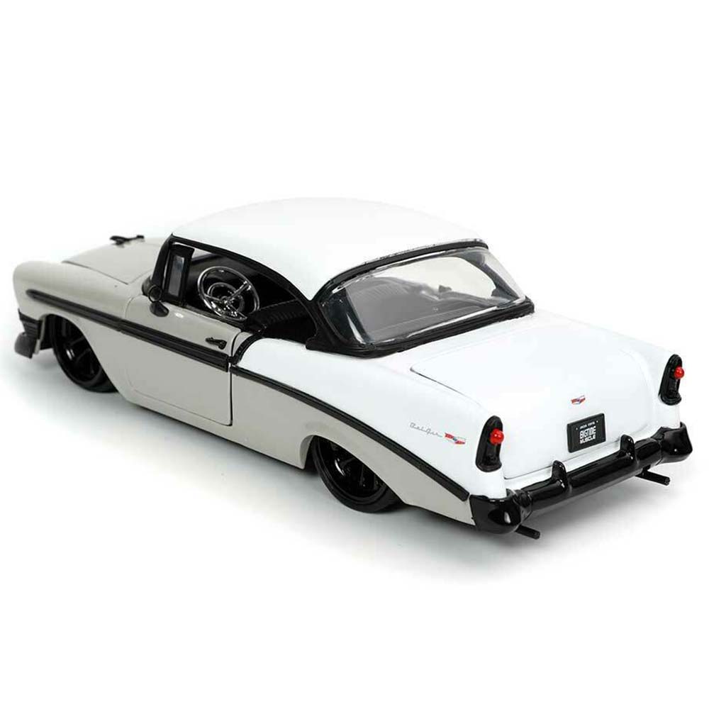 Chevy Bel Air 1956 1:24 Jada Toys Branco - 20 anos! Loja on-line