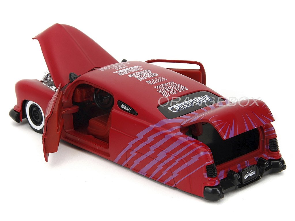 ミニカー Hollywood Rides Creepshow 1951 Mercury Mercury 1951 Creepshow + Figura Creep Jada Toys 1:24 - 20 anos