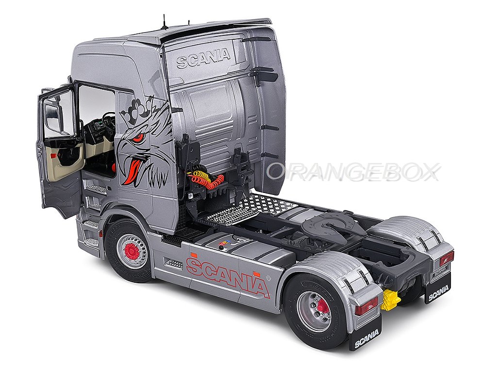 Scania S580 Highline 2023 1:24 Solido Cinza - 20 anos! Loja on