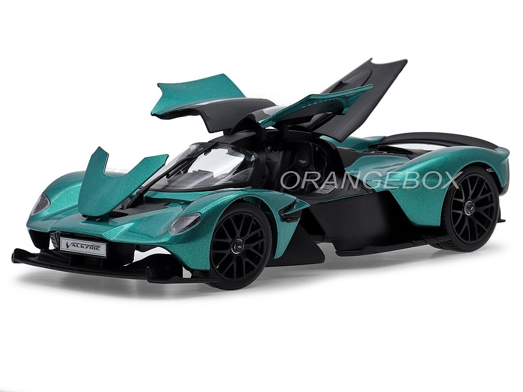 Aston Martin Valkyrie 2022 1:18 Maisto Verde - 20 anos! Loja on