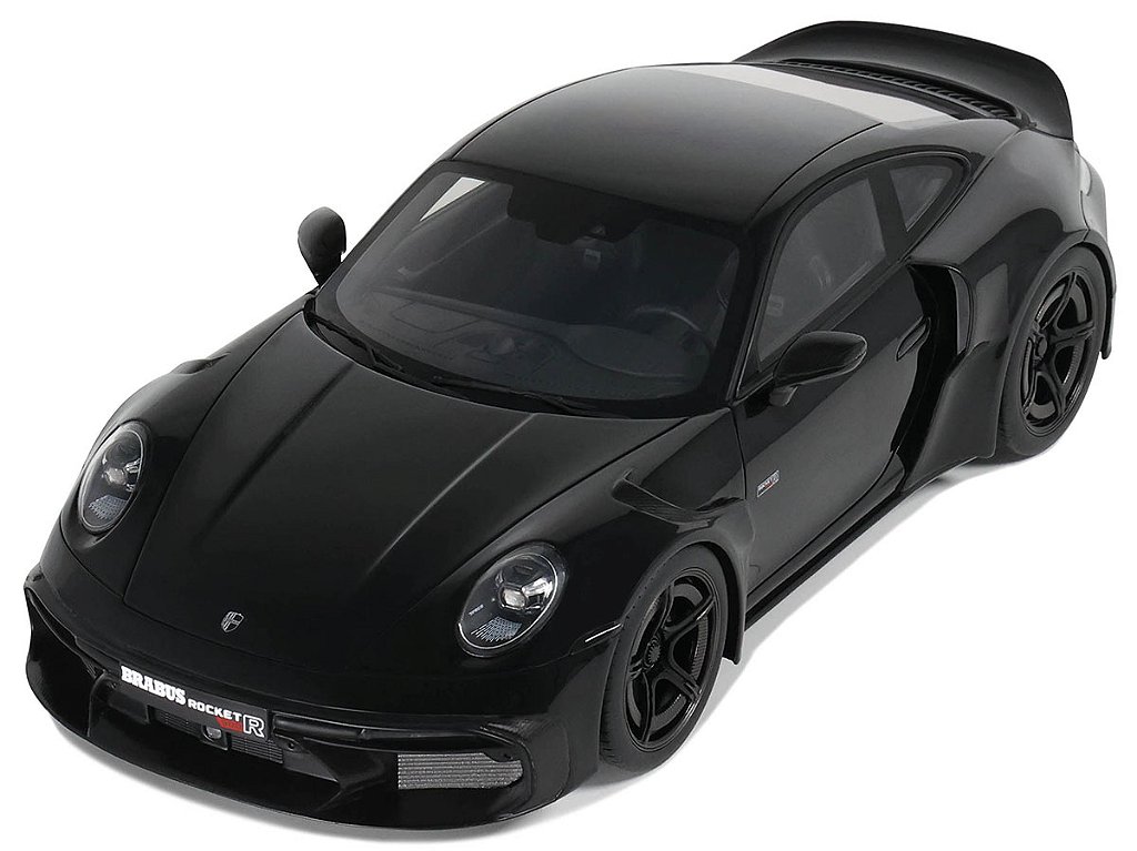 Porsche Brabus 900 Rocket-R 2023 1:18 GT Spirit Preto - 20 anos