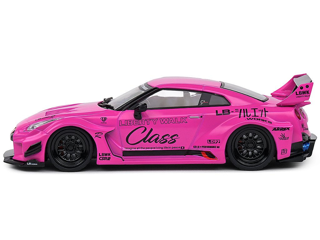Nissan GTR35 Liberty Walk LBWK Silhouette 2019 1:43 Solido Purple
