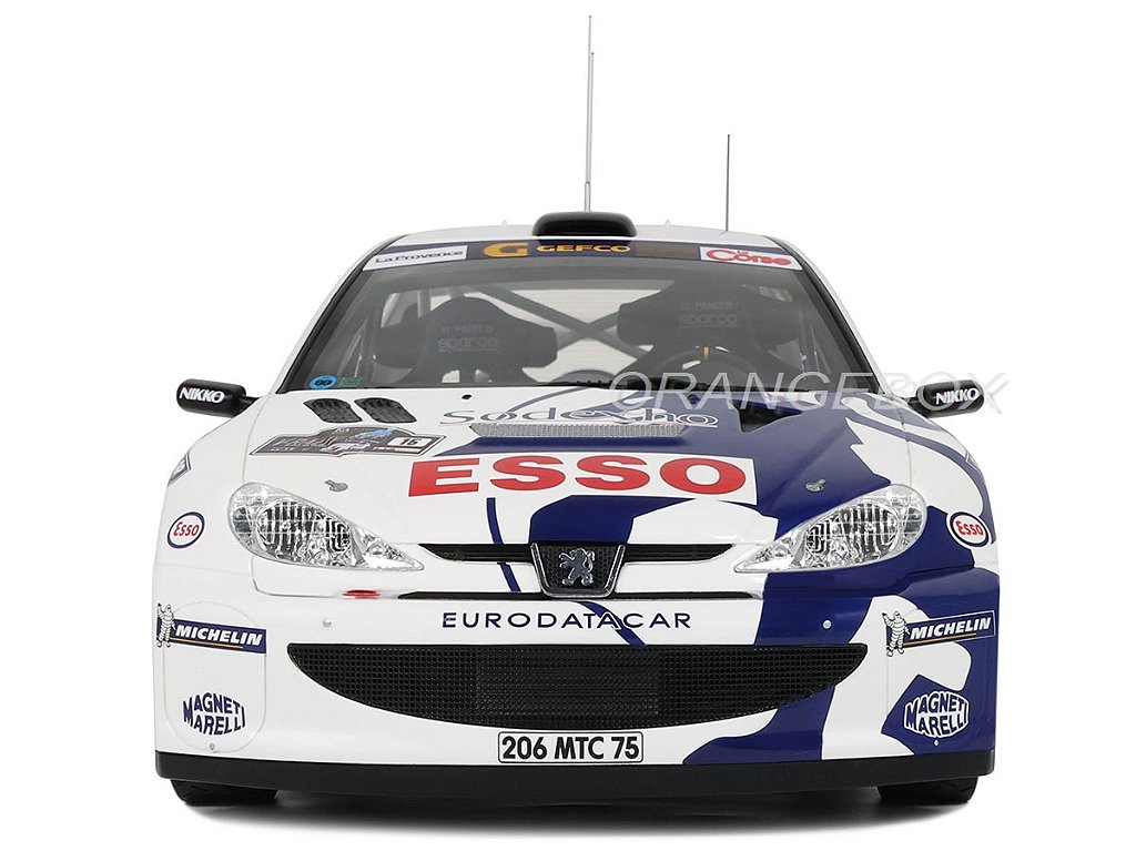 Peugeot 206 WRC Rally Tour de Corse 1999 1:12 OttOmobile - 20 anos