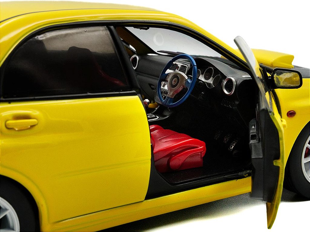 Subaru Impreza WRX STI Streetfighters 2003 1:18 Solido Amarelo