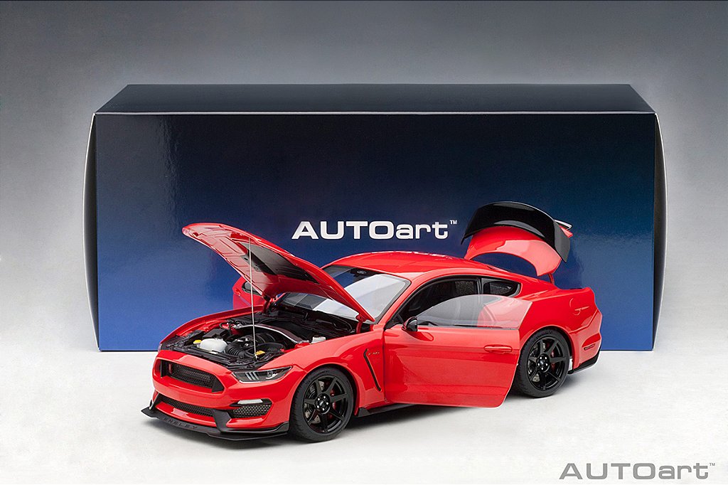 AUTOart Mustang GT 1:18 赤 Ford Mustang Shelby GT350R 1:18 Autoart Vermelho - 20 anos! Loja