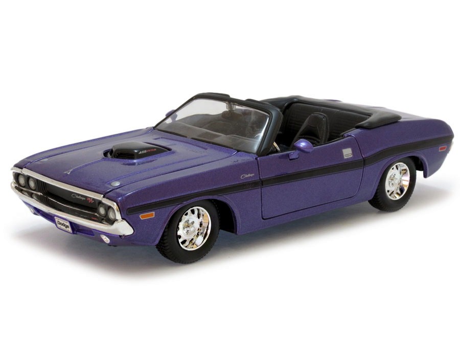 Dodge Challenger R/T Conversível 1970 1:24 Maisto - 20 anos! Loja