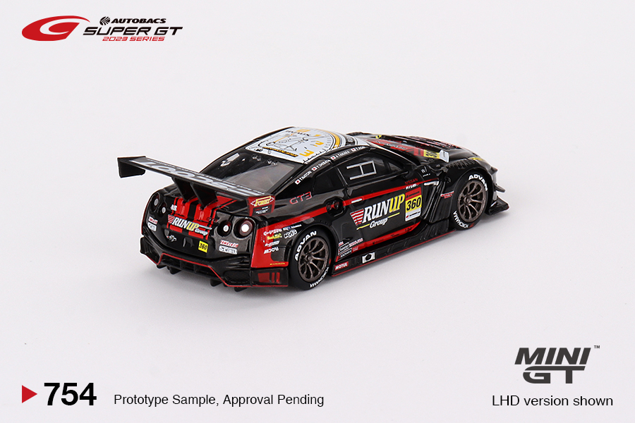 ミニカー MiNI GT NISSAN GTR-NISMO GT3 2024 NISMO Nissan GT-R Nismo GT3 Runup Rivaux Tomei Sports 2023 Super GT