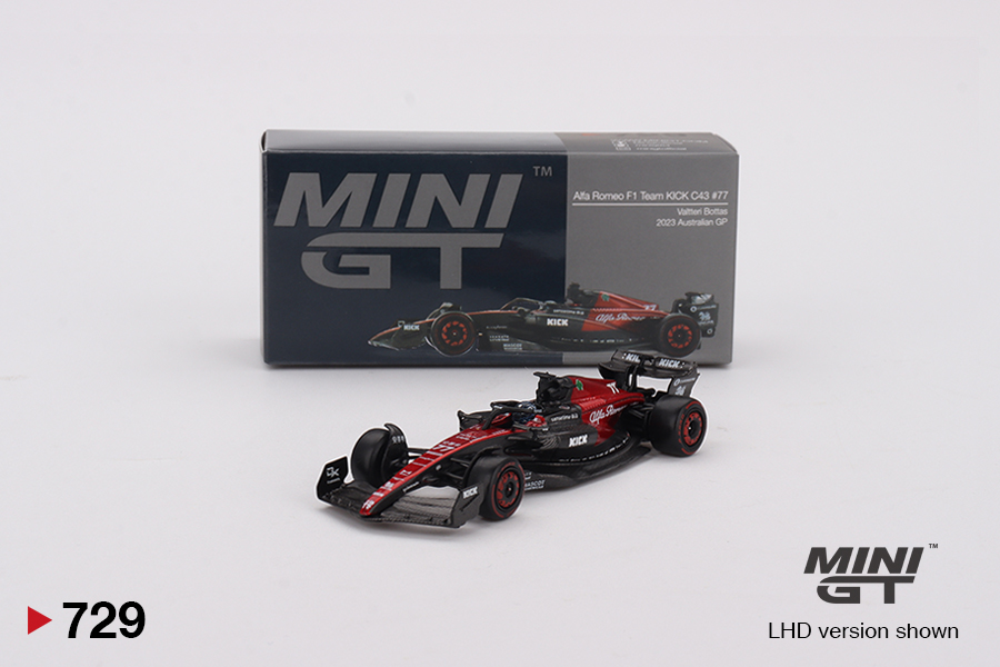 Fórmula 1 Alfa Romeo C43 Valtteri Bottas 2023 Australian GP 1:64