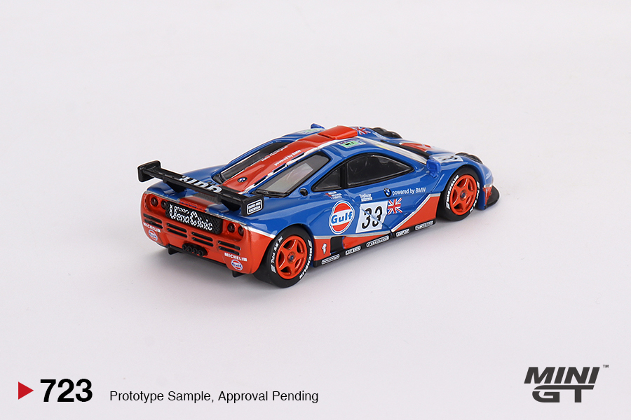 レッド レーシング ガルフ GTR F1 マクラーレン 1/27 マクラーレン (ミニカー Racing Gulf #24 1995 ル・マン24時間 GTR F1 ミニカー