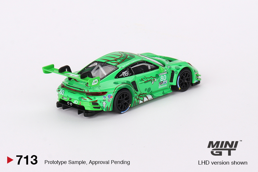 Porsche 911 GT3 R #80 2023 IMSA 12Hs Sebring 1:64 Mini GT - 20