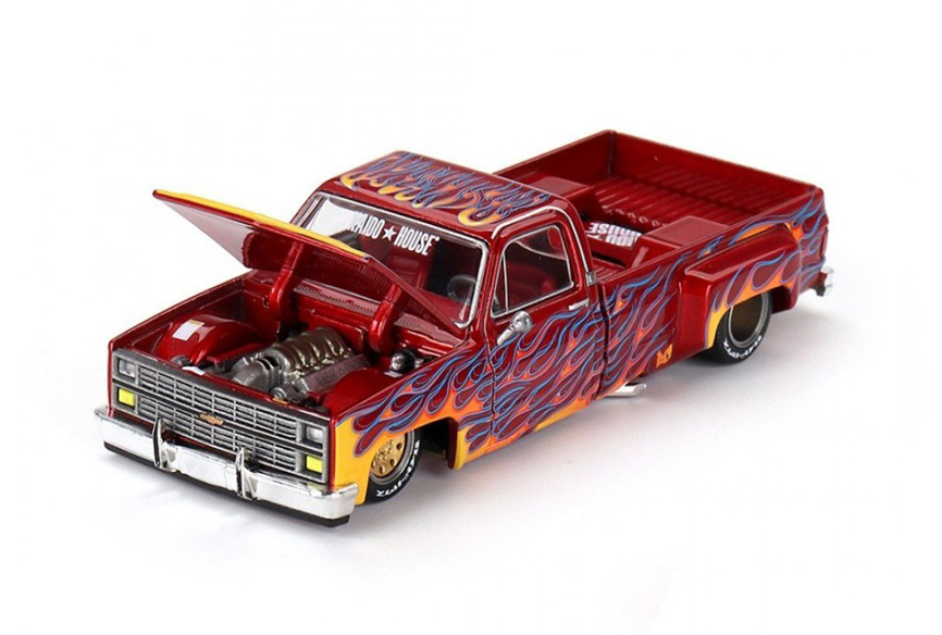 Chevrolet Silverado Dually Fire V1 Kaido House 1:64 Mini GT - 20