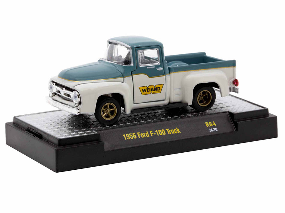 Ford F-100 Truck 1956 R84 1:64 M2 Machines - 20 anos! Loja on-line