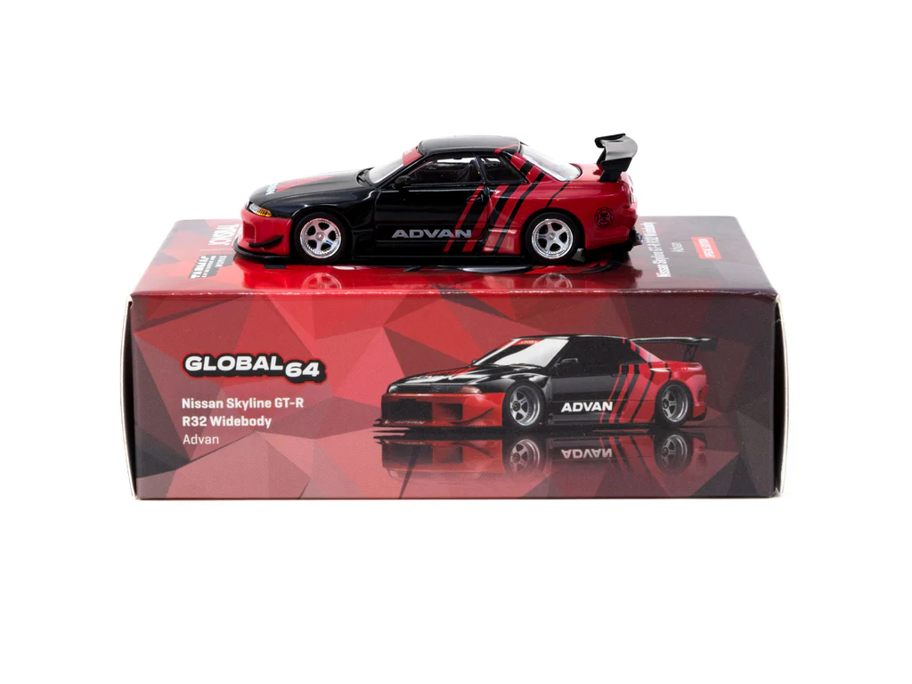 Nissan Skyline GT-R R32 Widebody Advan JCCS 2024 1:64 Tarmac Works