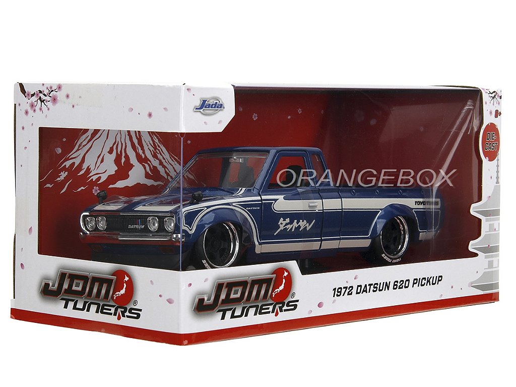 Datsun 620 1972 Pick-up 1:24 Jada Toys Azul - 20 anos! Loja on