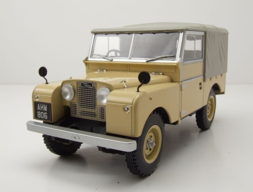 Land Rover Series I 1957 1:18 MCG Bege - 20 anos! Loja on-line de