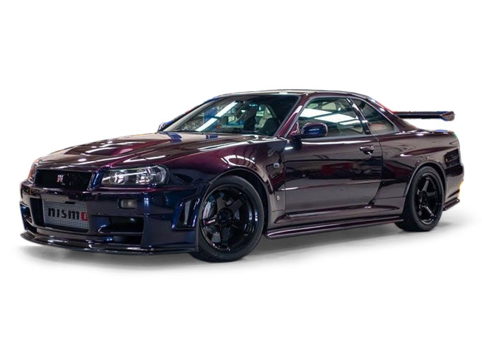 Nissan Skyline GT-R (R34) Z-Tune Midnight Purple 1999 1:43 Solido