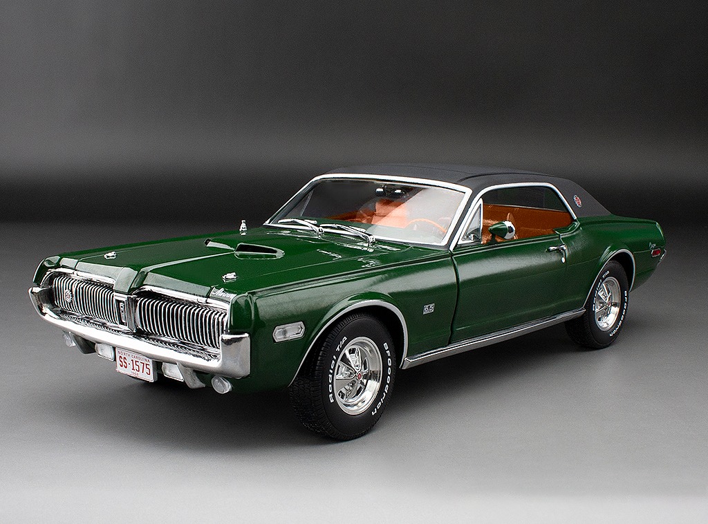 Mercury Cougar 1968 XR7G 1:18 Sunstar Verde - 20 anos! Loja on