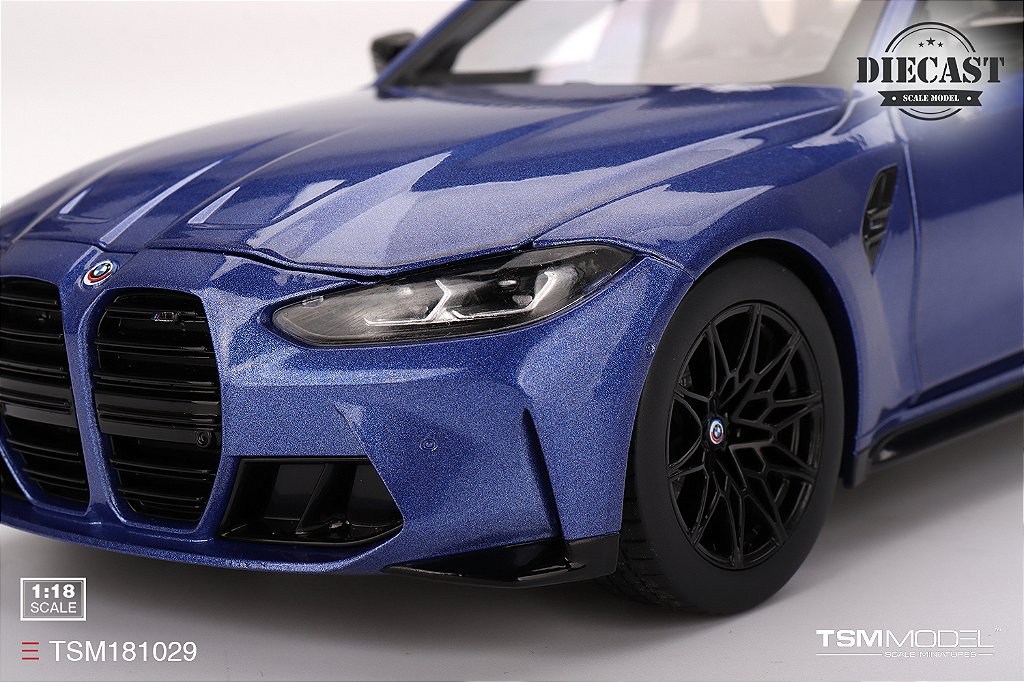 BMW M3 Touring M Portimao Blue Metallic 1:18 TSM Model - 20 anos